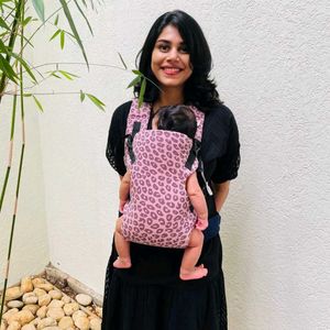 Black Polka Dot Baby Carrier
