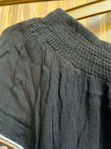 Oversized Short Black Dress