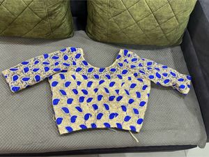 Embroidered Net Blouse