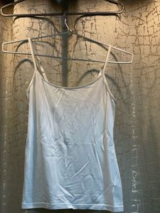 White Peplum Top