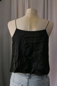Black Spaghetti Strap Tank