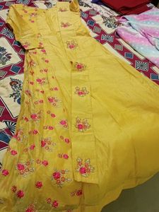 Party Wear Gown - Fit For 36 Bust