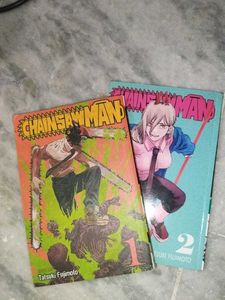 Chainsaw Man Manga Volumes 1 & 2