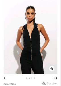 Black Women's Bodycon Jumpsuit By Freakins