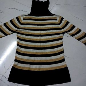 🖤🤍🤎 Colour turtle neck sweatshirt for women
