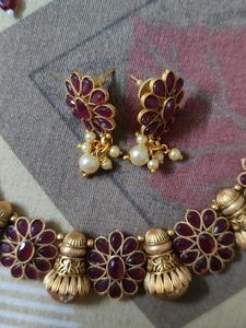 Red Jewellery Set