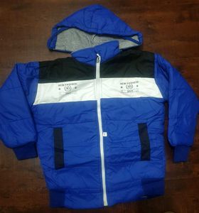 Stylish Blue Kids' Padded Jacket