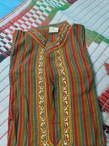 Striped Ethnic Kurta
