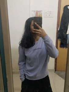Lavender Pullover Sweater