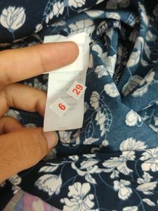Navy Blue Formal Top Her By Invictus
