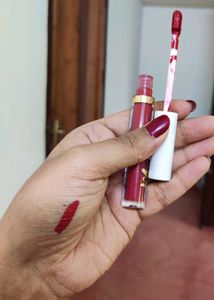Nude Liquid Lipstick + Antique Earrings