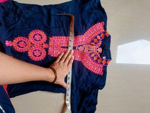 Kurti With Embroidery