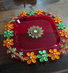 Decorative Pooja Thali