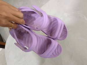 Cute Lavender Flip Flops