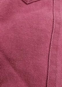 Burgundy Denim Jacket