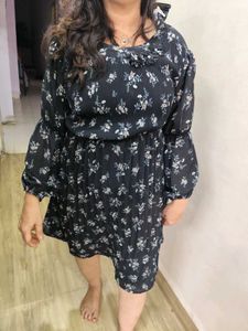 Floral Print Midi Dress
