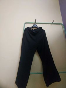 Black Flared Pants
