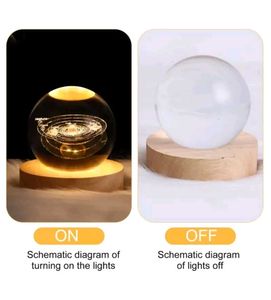 3d Crystal Ganesha Led Night Lamp Crysta
