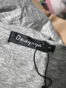 111511. Stylish Grey Maxi Dress