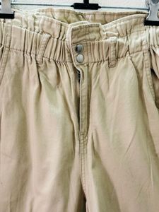 H&amp;M Cinched Waist Trousers