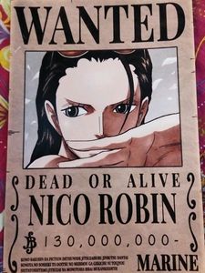 Nico Robin Wanted Poster
