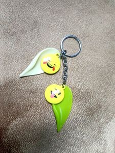 Smiley Emoji Keychain