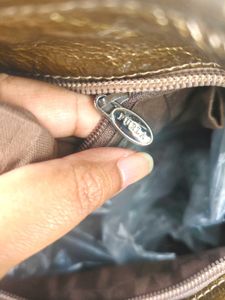 Metallic Gold Shoulder Bag