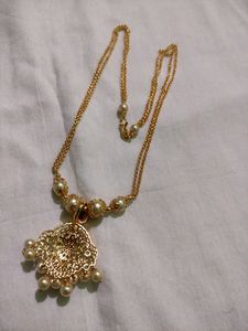 Gold Plated Chain With Locket