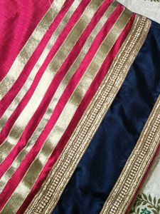 Beautiful Long Zridaar Kurta With Pazama N Dupatta