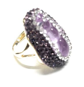 Sparkling Purple Ring