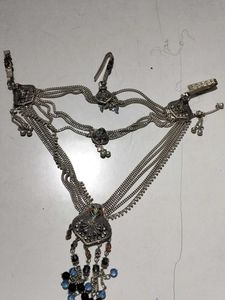 Silver Tone Fashion kamarband