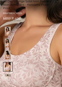 Amante Slip on non padded bra