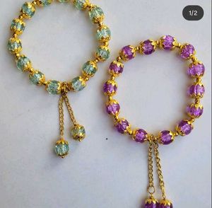 Hand-made bracelet and phone cover straps