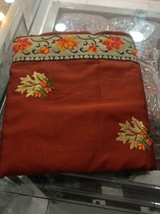 Elegant Embroidered Saree