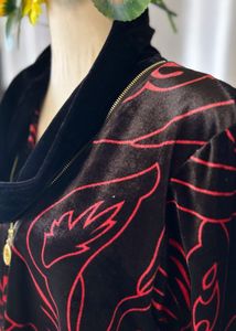 Korean Velvet Top