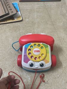 Fisher-Price Chatter Telephone push and pull toy