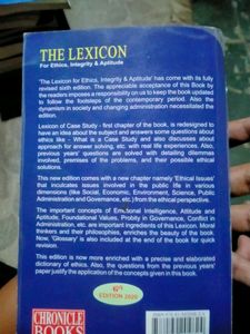 The Lexicon For Ethics, Integrity And Aptitude And History Of Mediaeval India