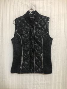 PH 8 Black Sleeveless Puffer Jacket