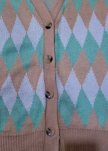 Checkered Korean Cardigan