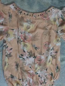 floral tunic