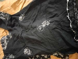 Elegant Black Kurta Kurti