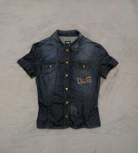 Y2K D&G Denim shirt