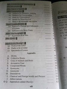 JVR English Grammar Book