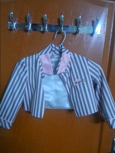 Girls Pink Dress &amp; Jacket Set
