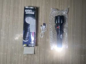 Led Rechargeable Torch With Both Side Light