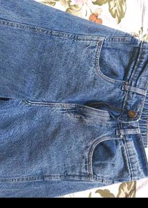 Wide Leg Denim Jeans SARFARAAS