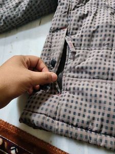 Checkered Padded Jacket Uropean Brand