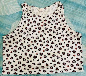 Animal Print Tank Top