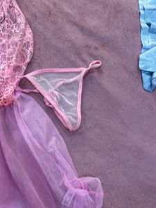 NET LINGERIE WITH GBSTRING