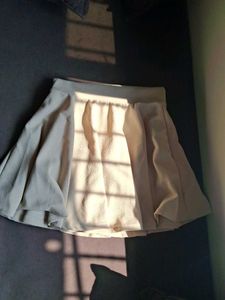 Pleated Mini Skirt